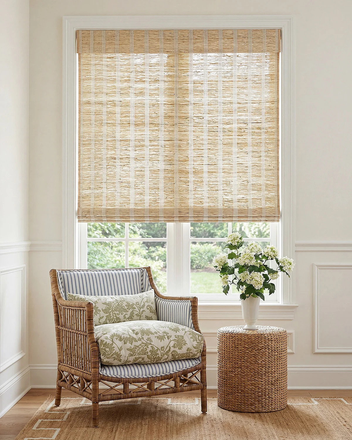 Loom Ramie Bamboo Shade \u2013 Handcrafted Natural Fibers | Three Girls | Three Girls Curtains