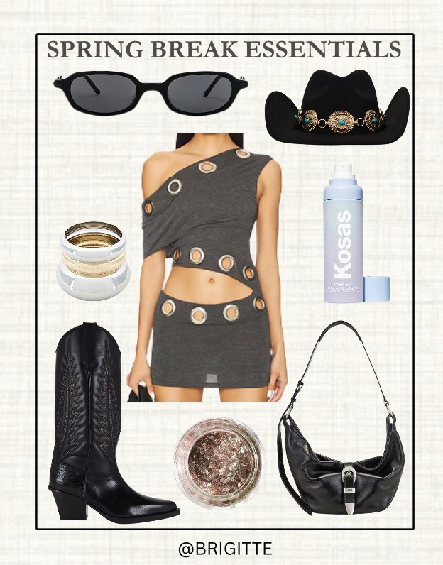 SPRING BREAK VACATION ESSENTIALS ☀️ 🌴 ✈️ 👙  
Spring break essentials I'm loving from Revolve 


#LTKParties #LTKFestival #LTKSeasonal