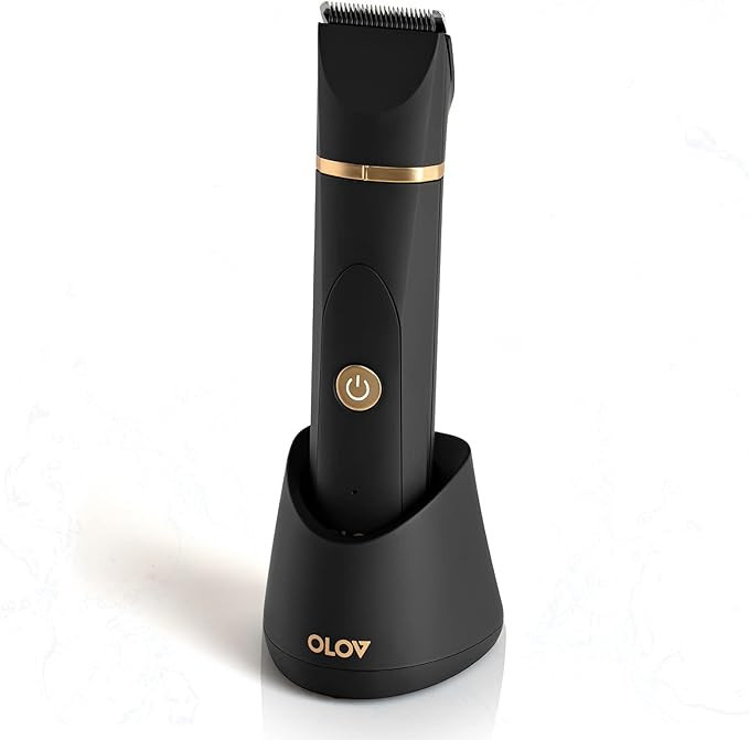 OLOV Electric Groin Hair Trimmer - Ball Trimmer for Men - Nose Hair Trimmer, Replaceable Ceramic ... | Amazon (US)