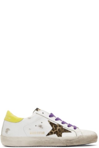 Golden GooseWhite Superstar Sneakers$495 USD $391 USD | SSENSE 