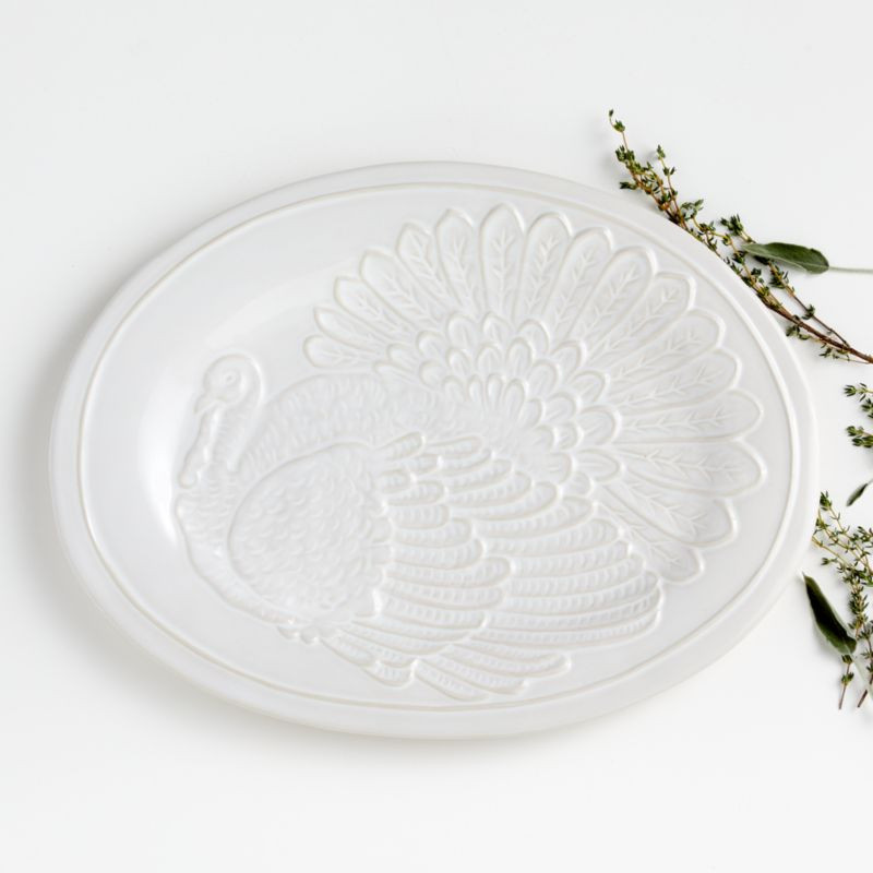 Turkey Platter | Crate and Barrel | Crate & Barrel
