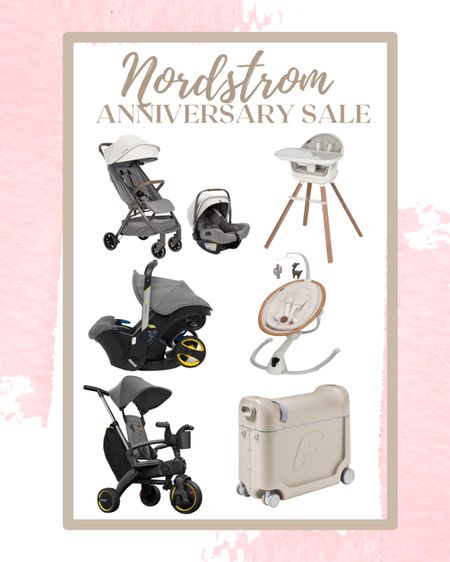 Nordstrom anniversary sale baby essentials, strollers, high chairs , nursery 

#LTKxNSale #LTKsalealert #LTKbaby