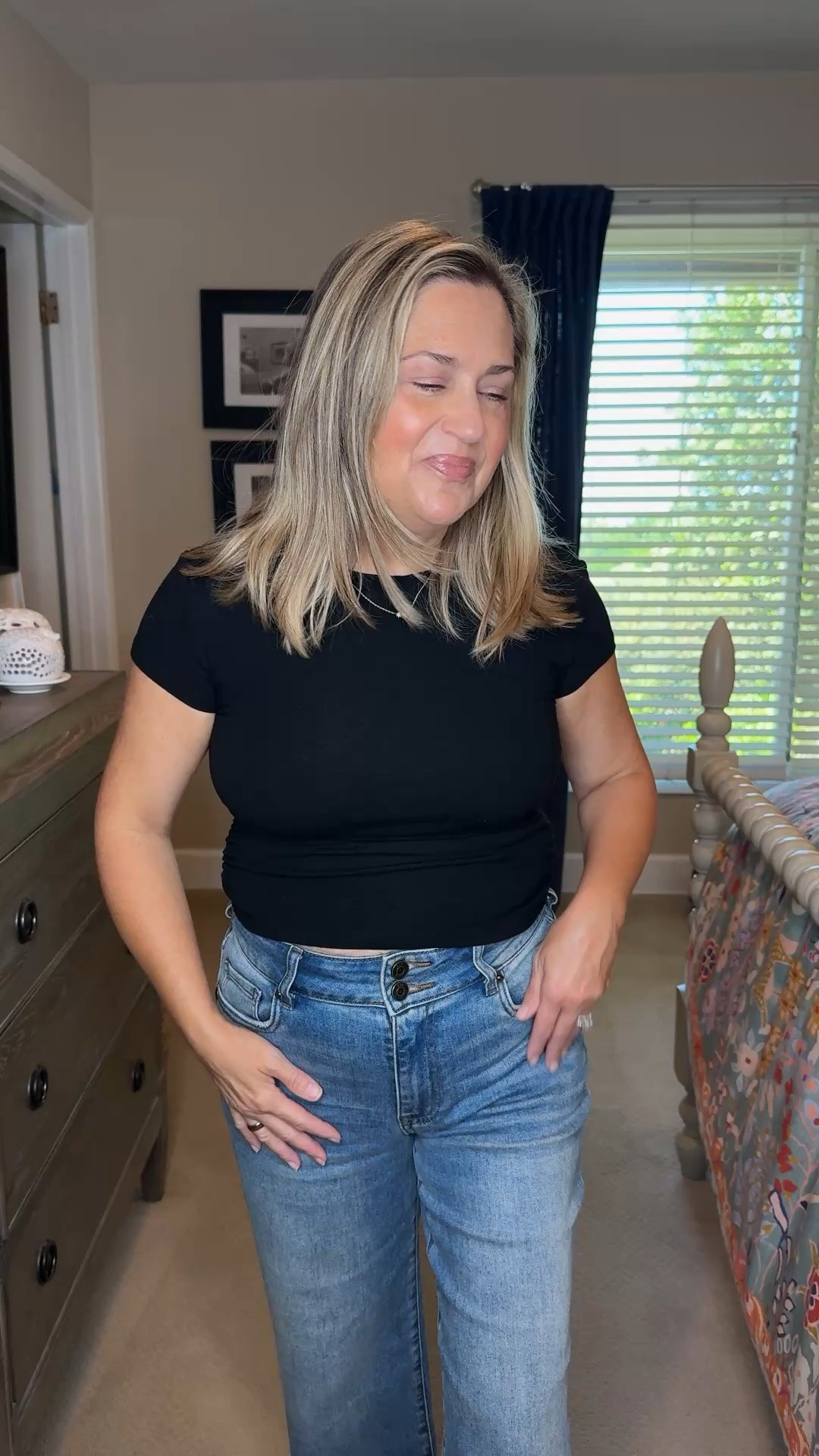 I’ve been trying to find the perfect bra for a while now. For me, these two just might be it.  All I really care about is just a tiny bit of lift and the rest is comfort.  These are both wire are free, super comfortable, and don’t add any padding or volume. I do not want or need the girls to look any bigger. 🤣￼

#LTKdayinmylife #LTKOver40 #LTKgrwm