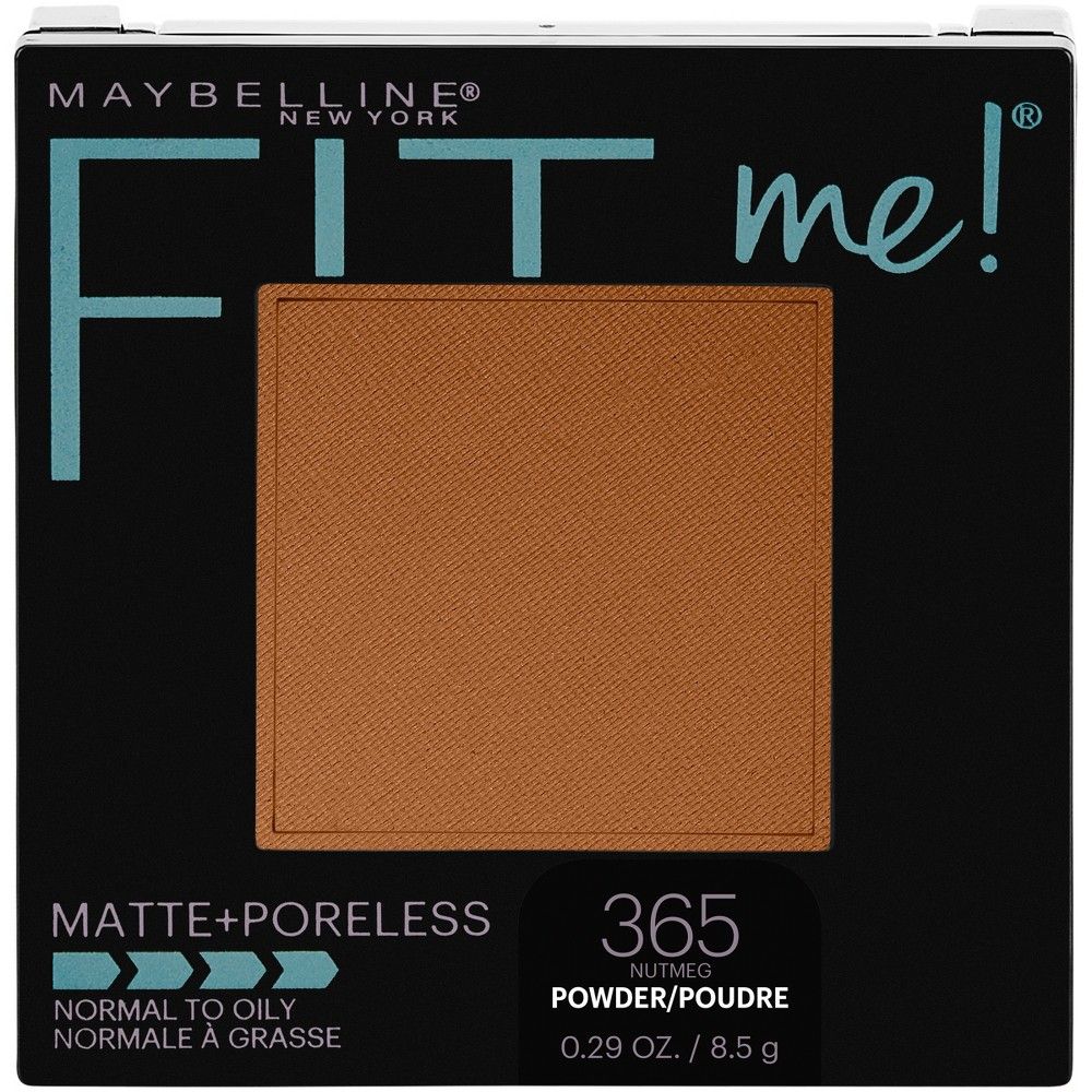 Maybelline Fit-Me Matte-Poreless Powder 365 Nutmeg - 0.29oz | Target