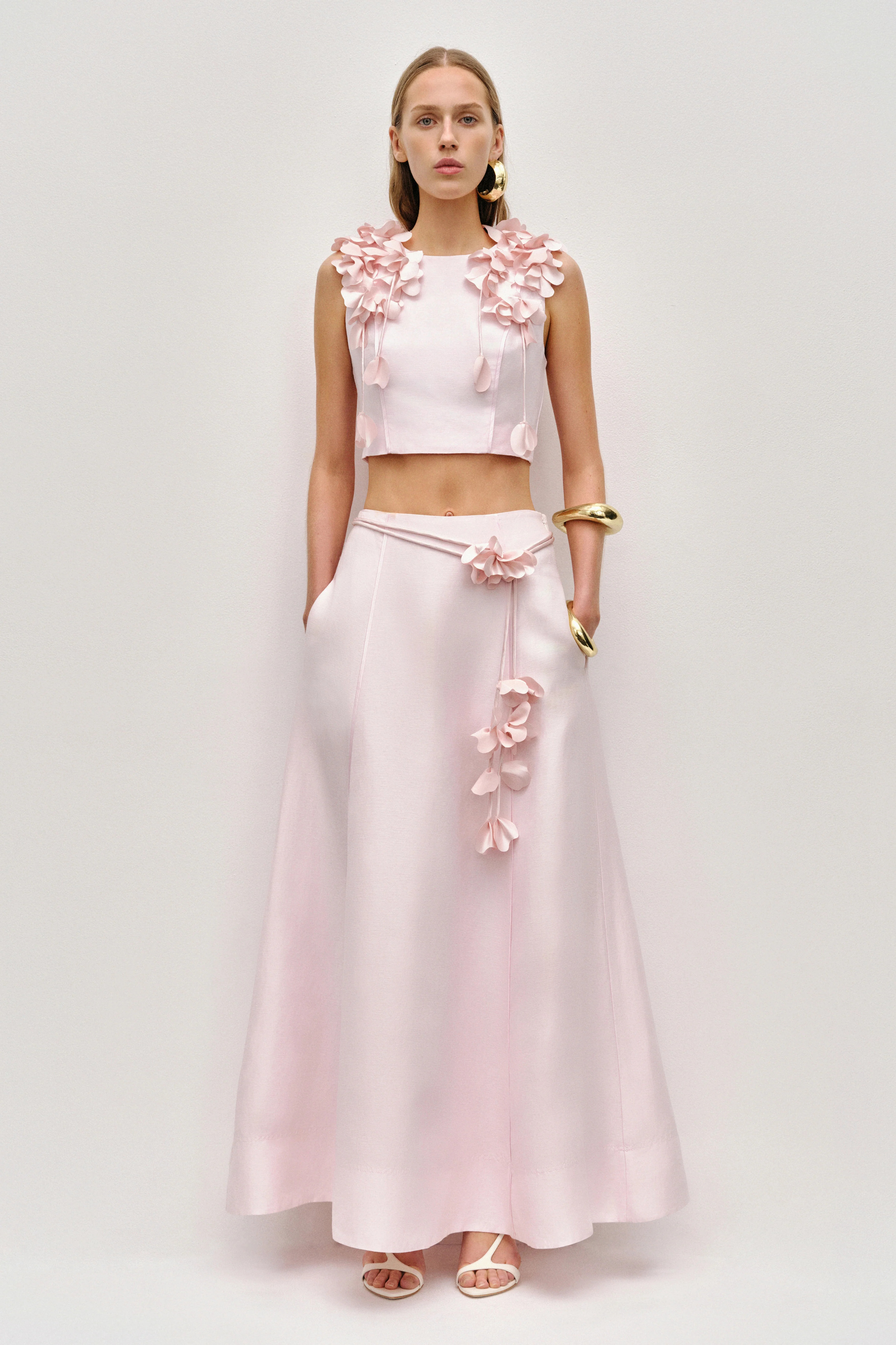 Camille Midi Skirt | aje. (US, UK, Europe, ROW)