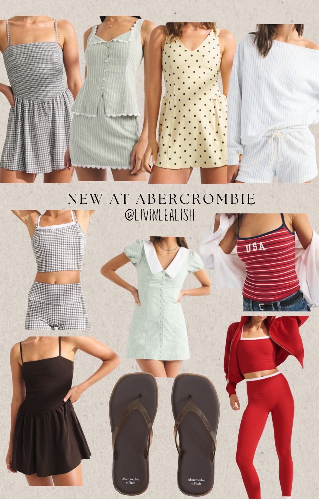 Abercrombie new arrivals! #abercrombie #newarrivals #summeroutfit #workoutfits

#LTKActive #LTKootd #LTKBeauty
