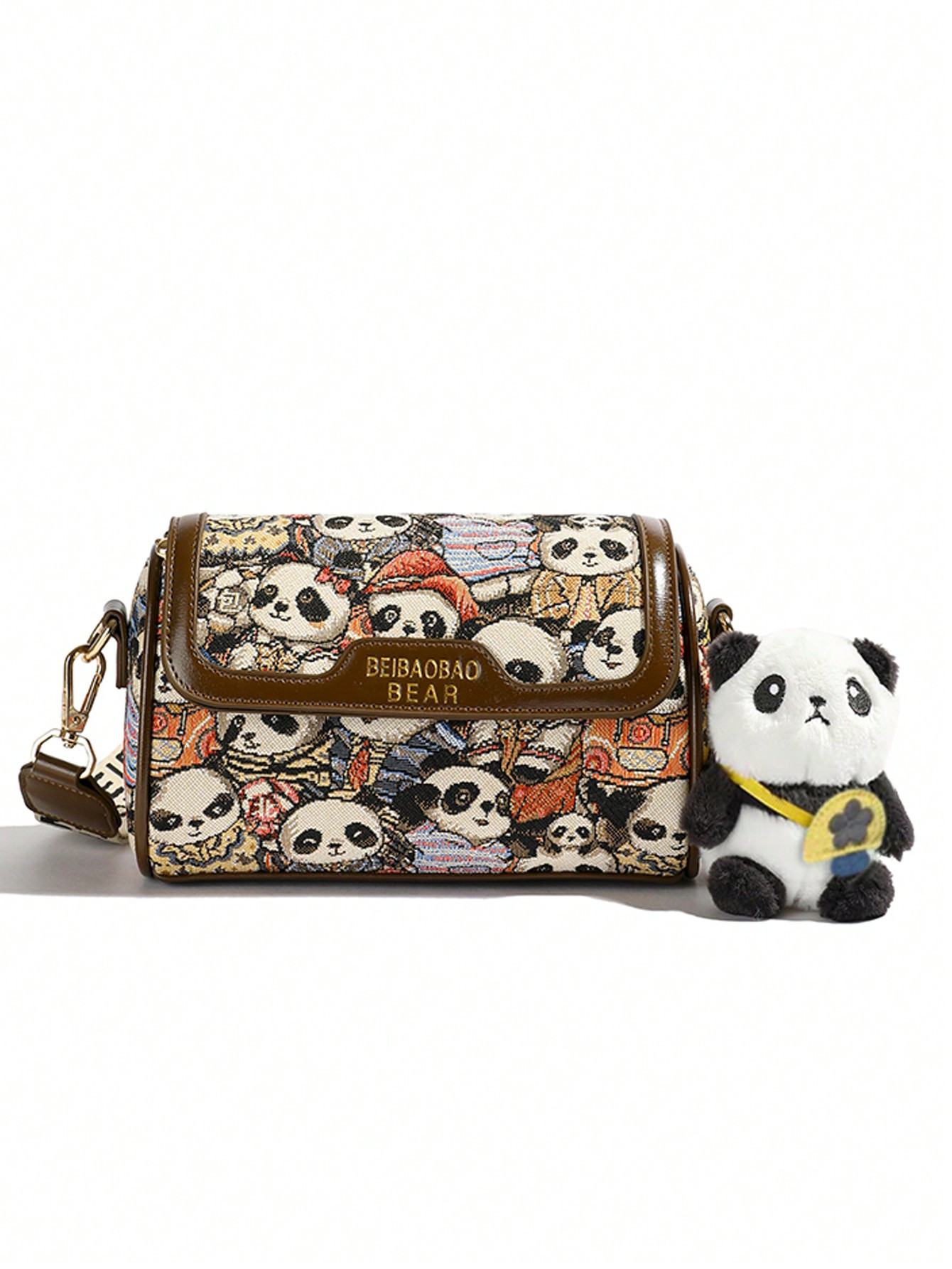 beibaobao Cartoon Versatile Small Bag Fashion Casual Crossbody Bag For Women With Cute Bear Penda... | SHEIN