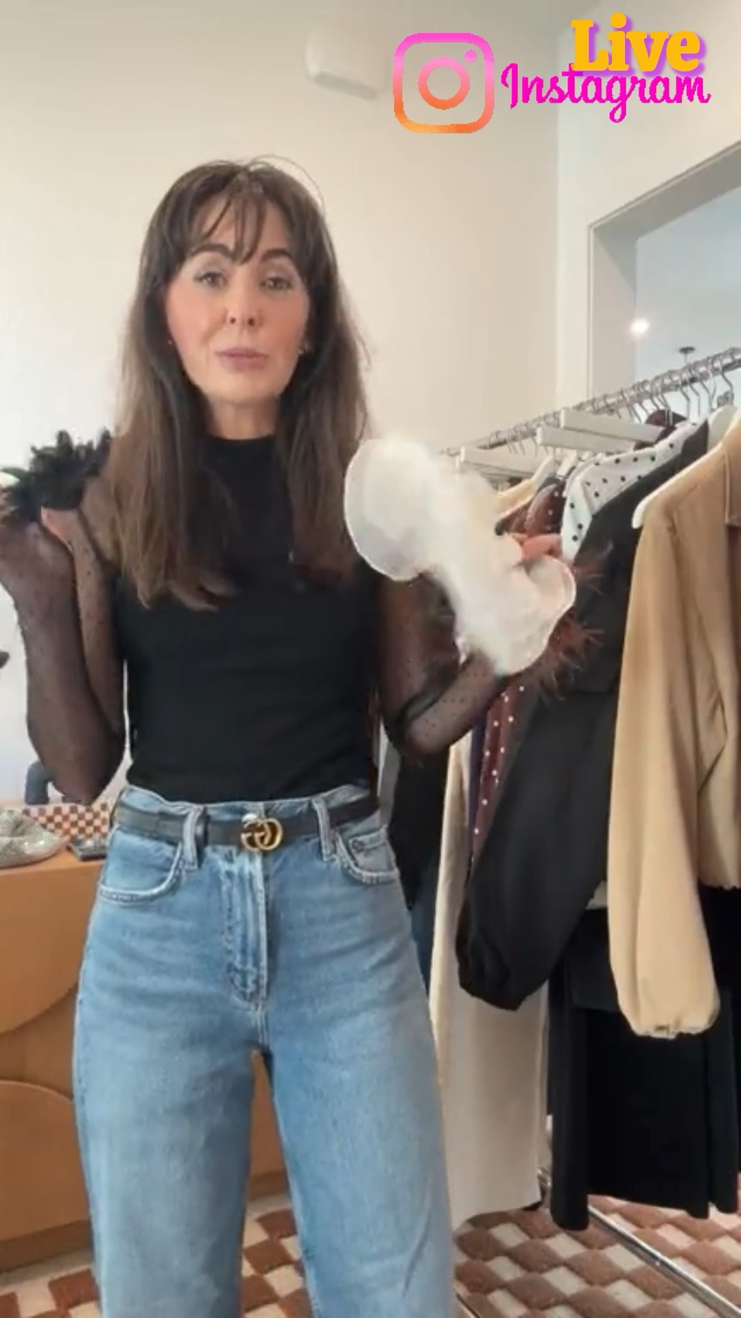 COFFEE IN MY CLOSET LIVE 10/6
I'm a professional stylist - for 26 years I've worked with designer brands. These are not random Amazon fashion finds; these are pieces I personally pick as part of my signature high-low brand mix.

If you enjoy these free styling sessions, but aren’t always on Instagram join my free VIP shopper club and I’ll email you each week after I go live with the recap style notes and promo codes. 

Subscribe for free ⬇️
￼ https://closetchoreography.com/subscribe-to-style/