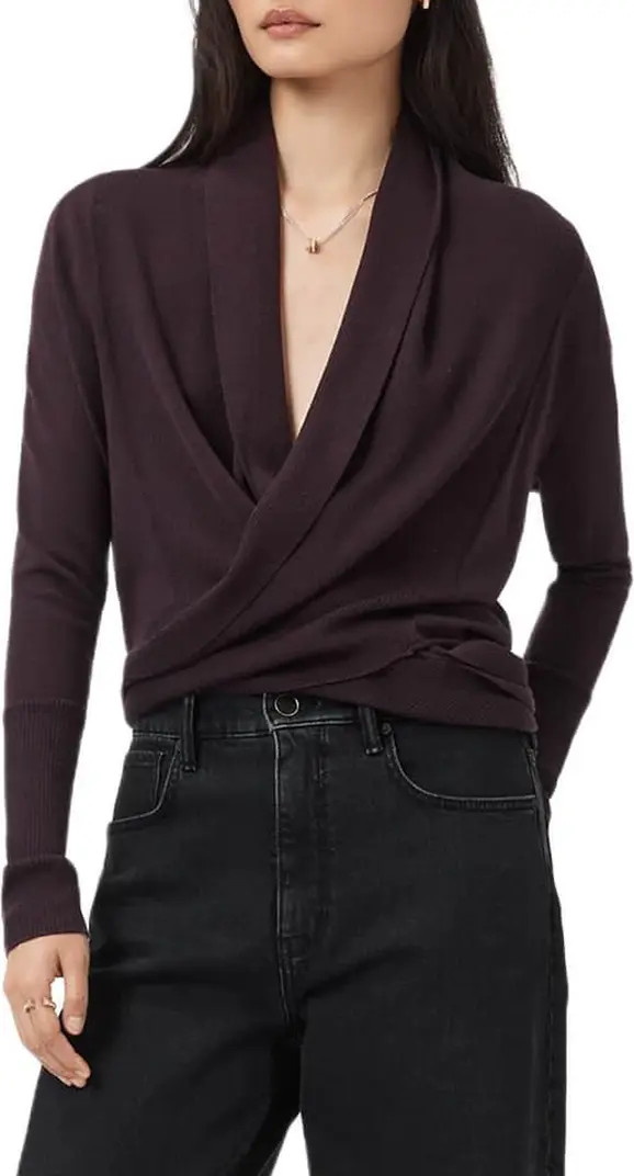 Wasson Pirate Wrap Merino Wool Cardigan | Nordstrom