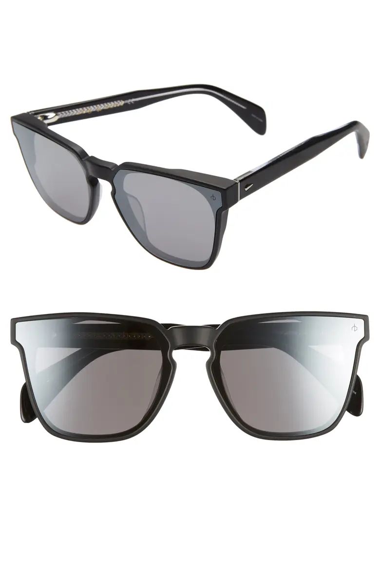 62mm Oversize Flat Front Sunglasses | Nordstrom