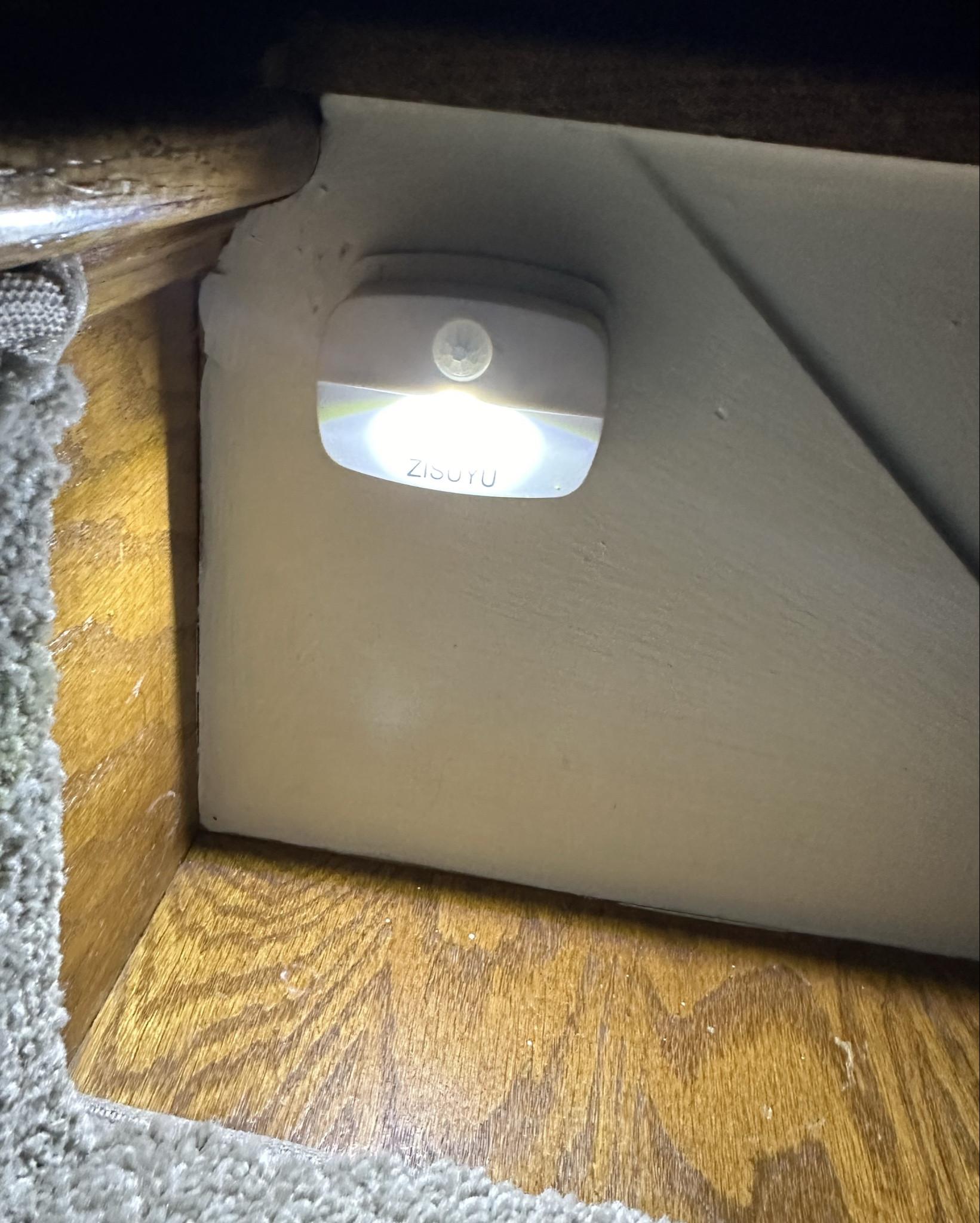 these motion sensor stair lights are a game-changer!

#LTKHome