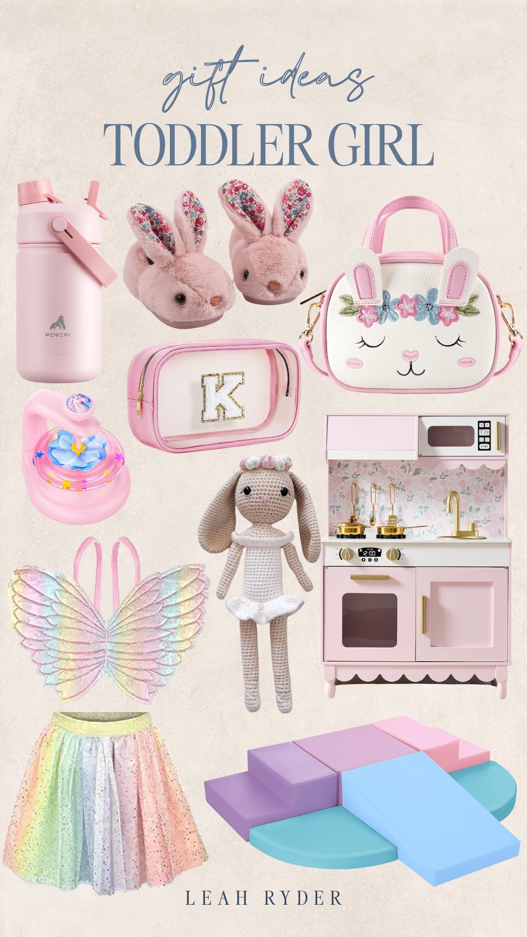 These adorable Amazon gift ideas for toddler girls are filled with fun and imagination. From a pink play kitchen and plush bunny slippers to rainbow dress-up skirts and crochet dolls, these holiday gifts make playtime even more magical.

#LTKKids #LTKGiftGuide #LTKHoliday