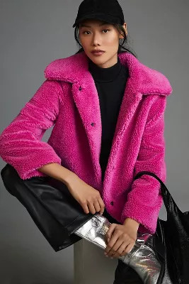 Velvet by Graham & Spencer Faux Fur Jacket | Anthropologie (US)