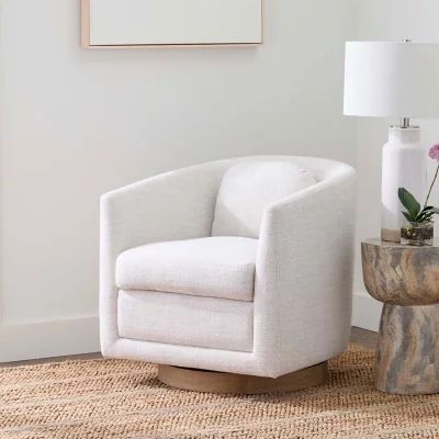 Details by Becki Owens Isla Upholstered Swivel Chair | Sam's Club