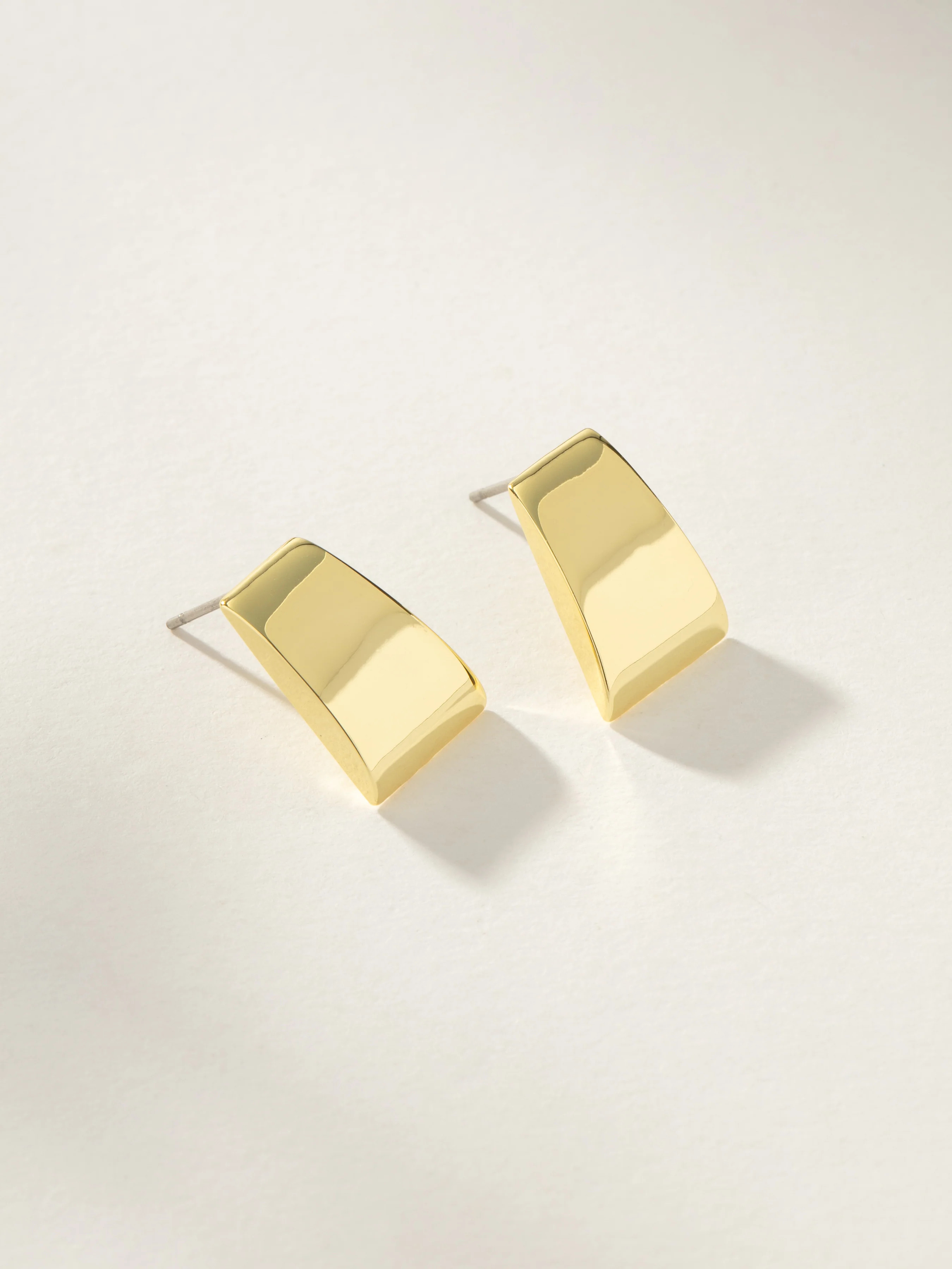 Serving Statement Earrings in Gold | Chunky Earrings | Uncommon James | Uncommon James