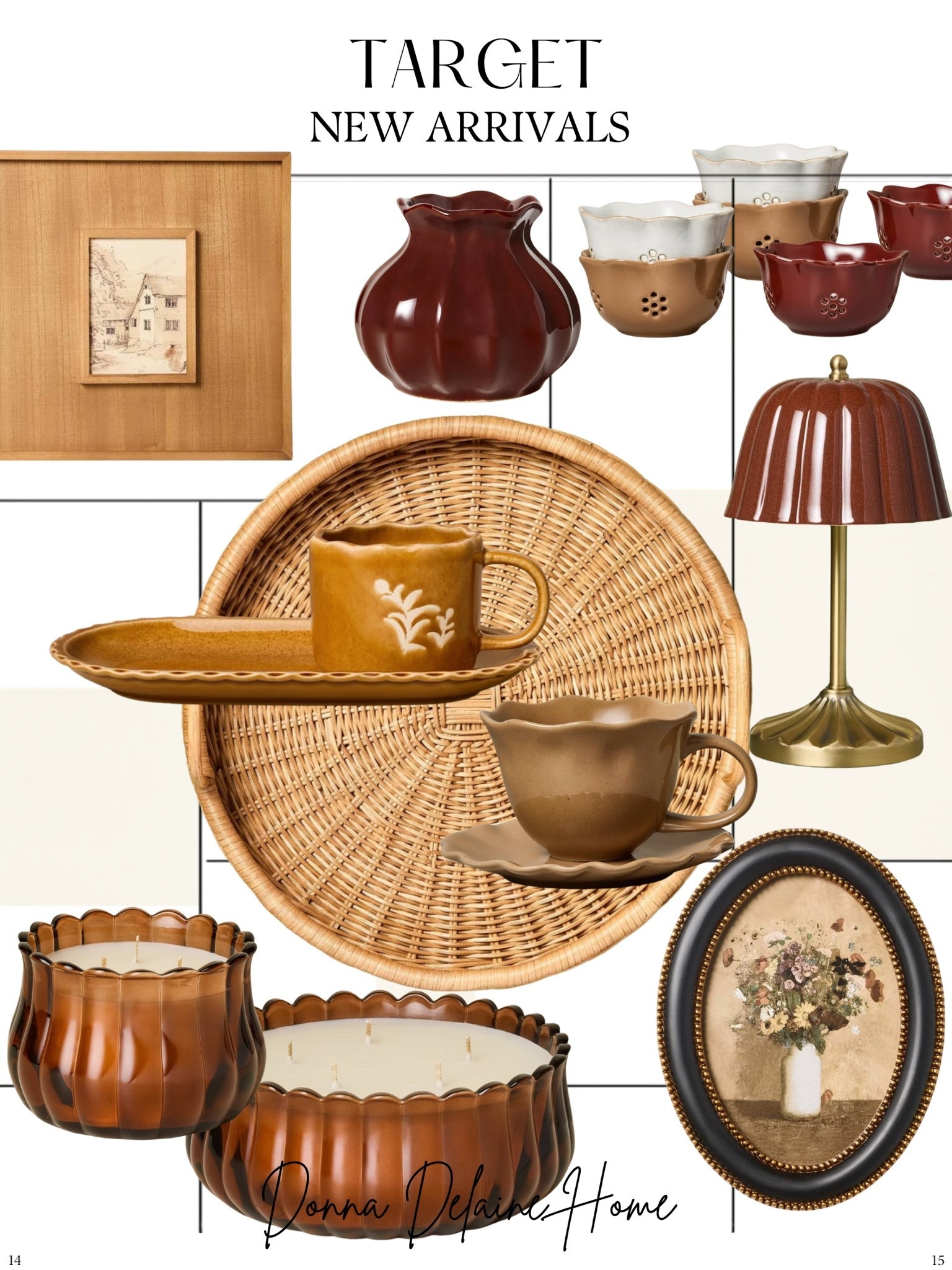New arrivals at Target. Cozy home essentials…Fall ready 🤎