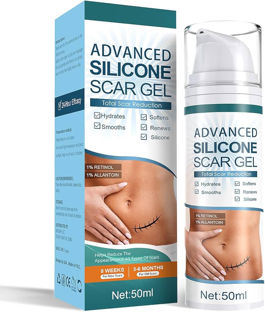 Advanced Scar Gel, Silicone Scar Gel, Treats Old and New Scars, Reduces the Appearance of Scars f... | Amazon (US)