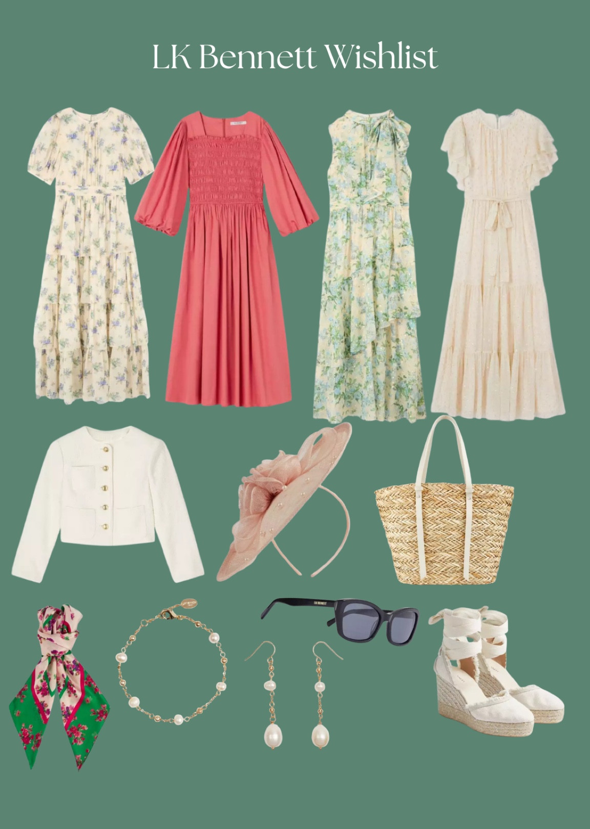 LK Bennett spring summer wishlist 

#LTKuk #LTKwedding #LTKsummer