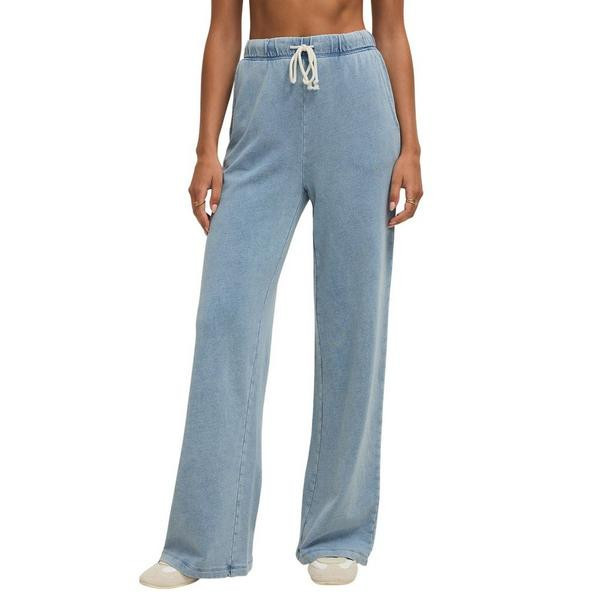 Women's Z Supply Hunter Knit Pants XSmall Ocean Air Indigo | Scheels Sports