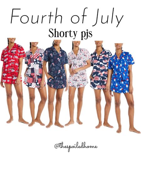 Fourth of July pajamas 🇺🇸 

#LTKStyleTip #LTKSeasonal #LTKFindsUnder50