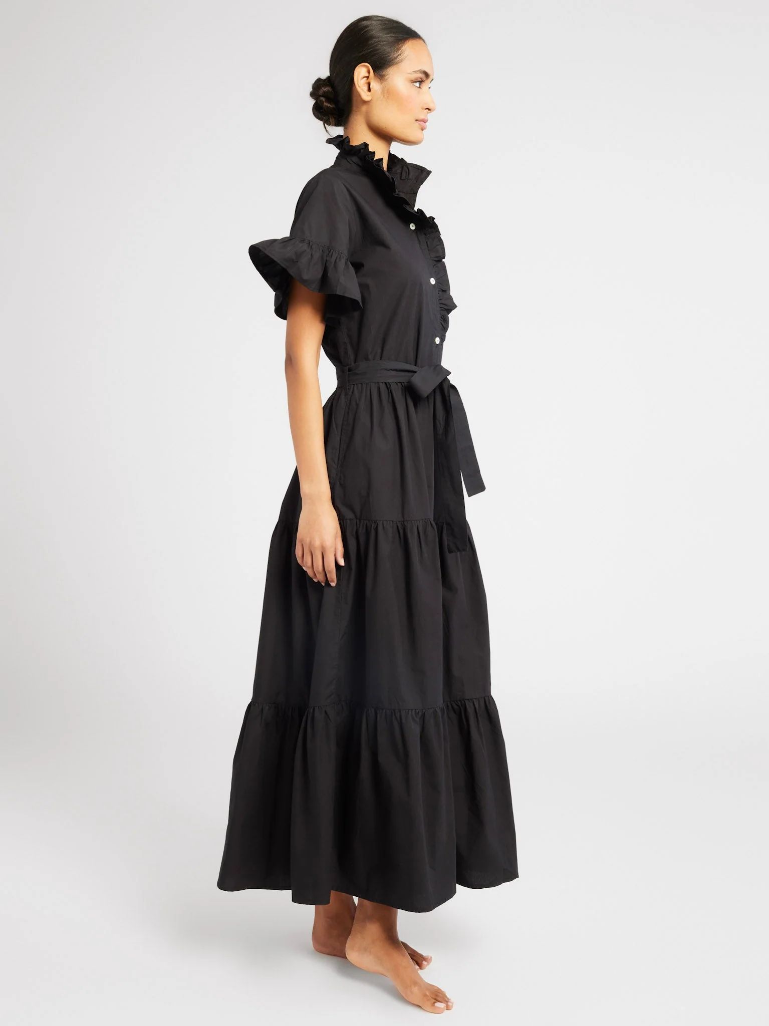 Victoria Dress in Black | Mille