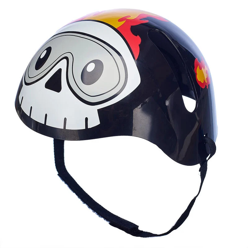 Black Skull and Flames Helmet | Build-A-Bear Workshop