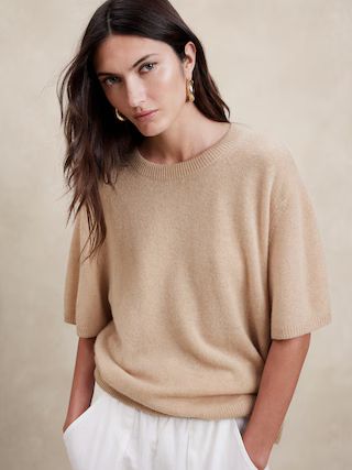 Luna Cashmere Sweater Top | Banana Republic (US)