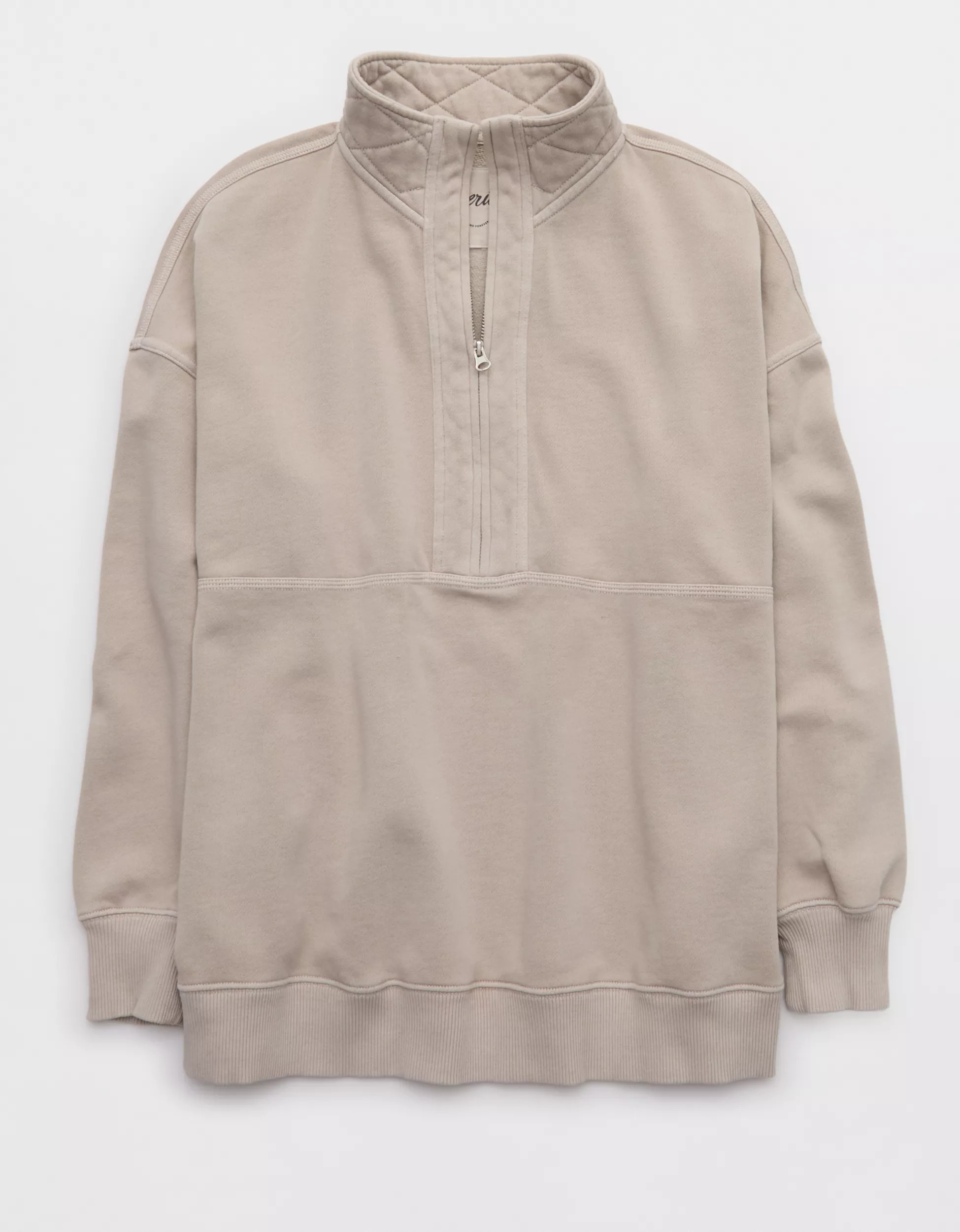 Aerie Quarter Zip Sweatshirt | American Eagle Outfitters (US & CA)