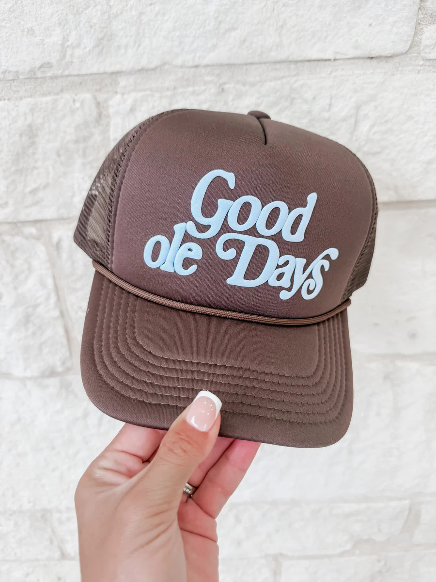 Good Ole Days Trucker Hat | CK Squared Boutique