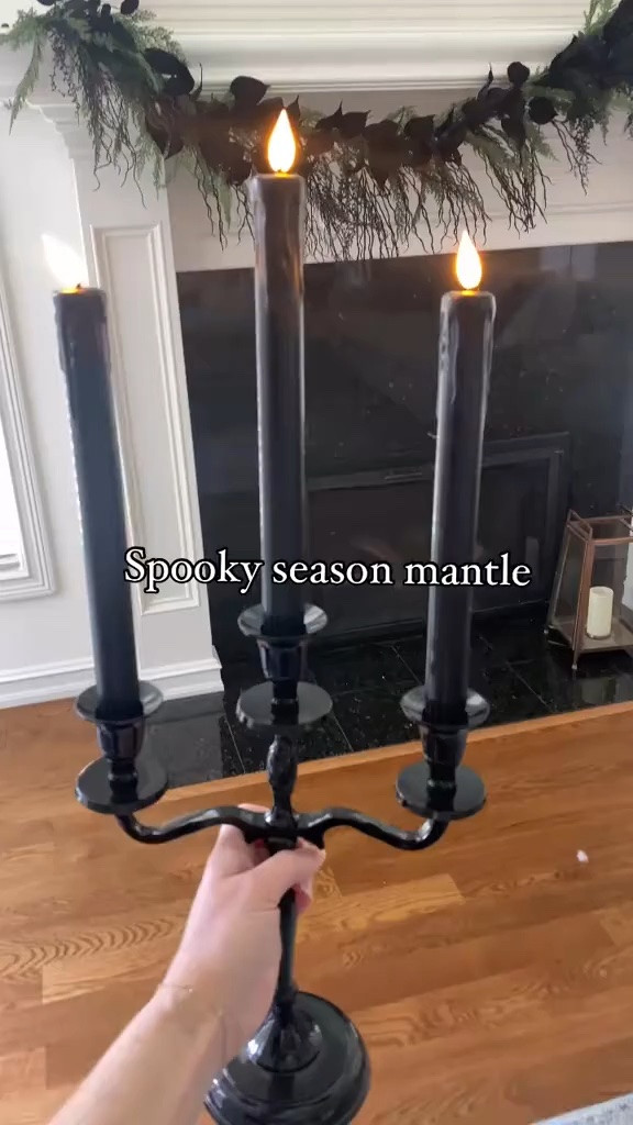 I am slightly obsessed with how cute (and spooky) my Halloween mantle came together! Learn how to DIY a garland like this one here: https://dailysplendor.com/halloween-garland-and-spooky-mantle-decor/

#Halloween #Halloweenmantle #Halloweendecor #Halloweendecorations #spooky #blackcat #Halloweengarland

#LTKSeasonal #LTKHome