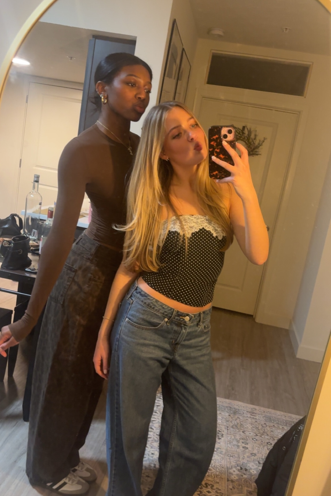 Shirt - XS 
Jeans - 27 x 32
Shoes - 8.5 

#LTKU #LTKWatchNow #LTKSeasonal