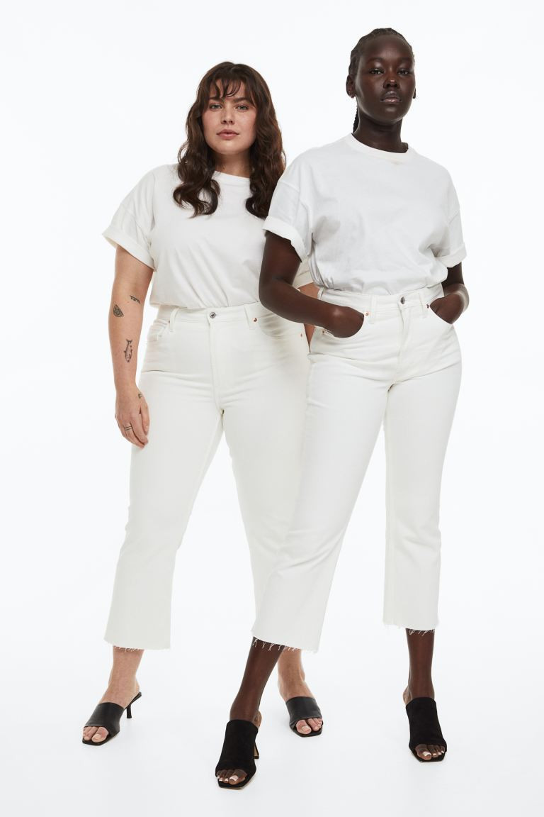 Flared High Crop Jeans | H&M (US + CA)