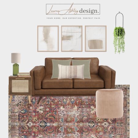 This earth tone living room exudes warmth and sophistication with its rich, natural color palette. The focal point of the room is the plush leather sofa, which invites you to sink in and relax. Textured accents such as a woven rug and wood side tables add depth and character to the space.


#LTKhome #LTKsalealert #LTKunder50