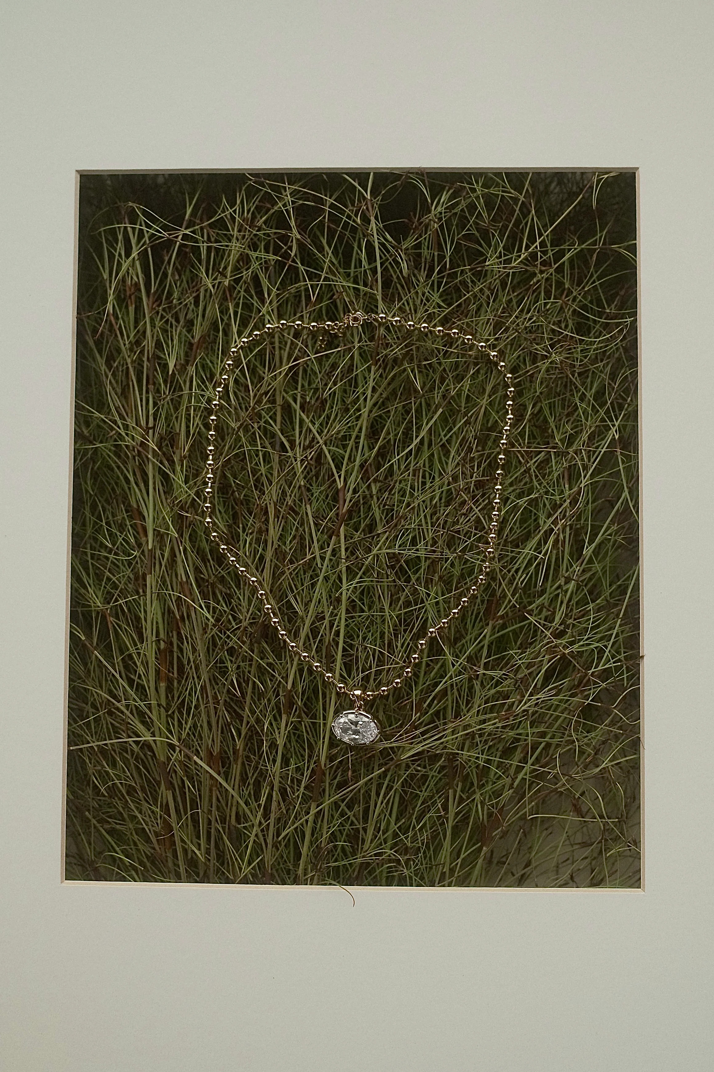 Large Cleo Oval Necklace | Lili Claspe