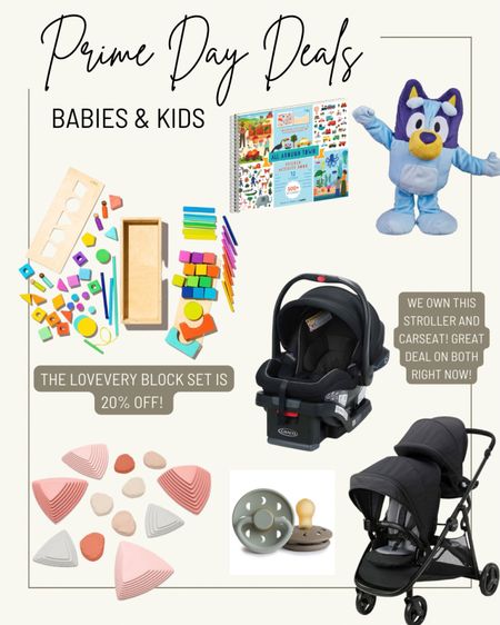 Prime day deals! 

Baby | toddler | toys | registry | stroller | car seat | blocks 

#LTKkids #LTKbaby #LTKxPrimeDay