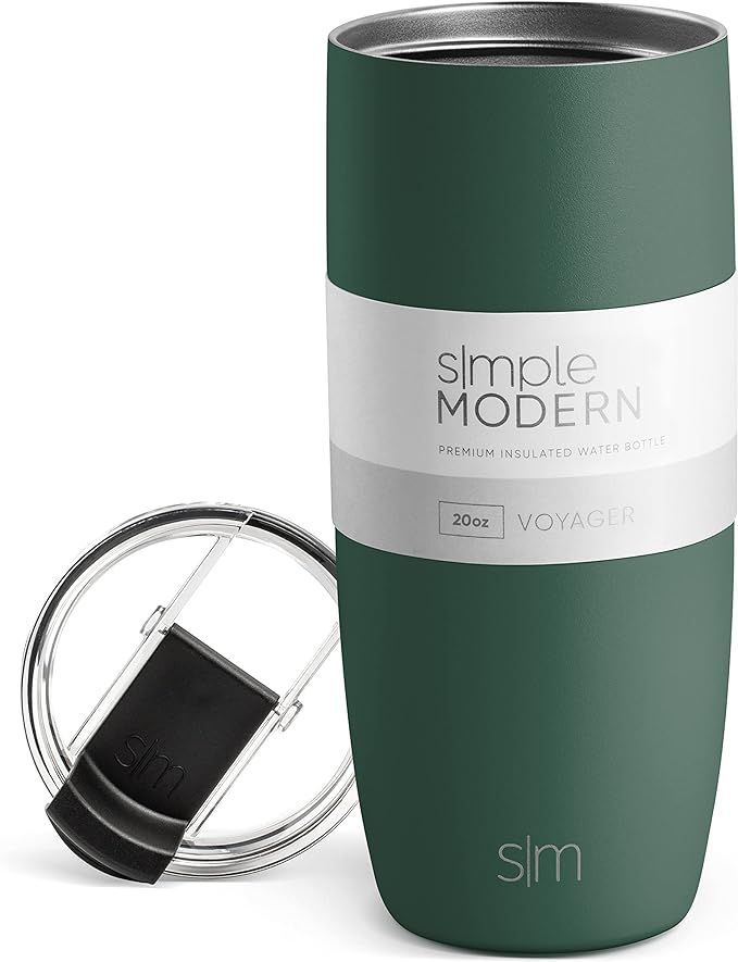 Simple Modern Travel Coffee Mug Tumbler with Flip Lid | Reusable Insulated Stainless Steel Cold B... | Amazon (US)