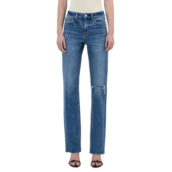 Women's Vervet Paris Comfort Straight Jeans Midnight Wash 32 32 | Scheels