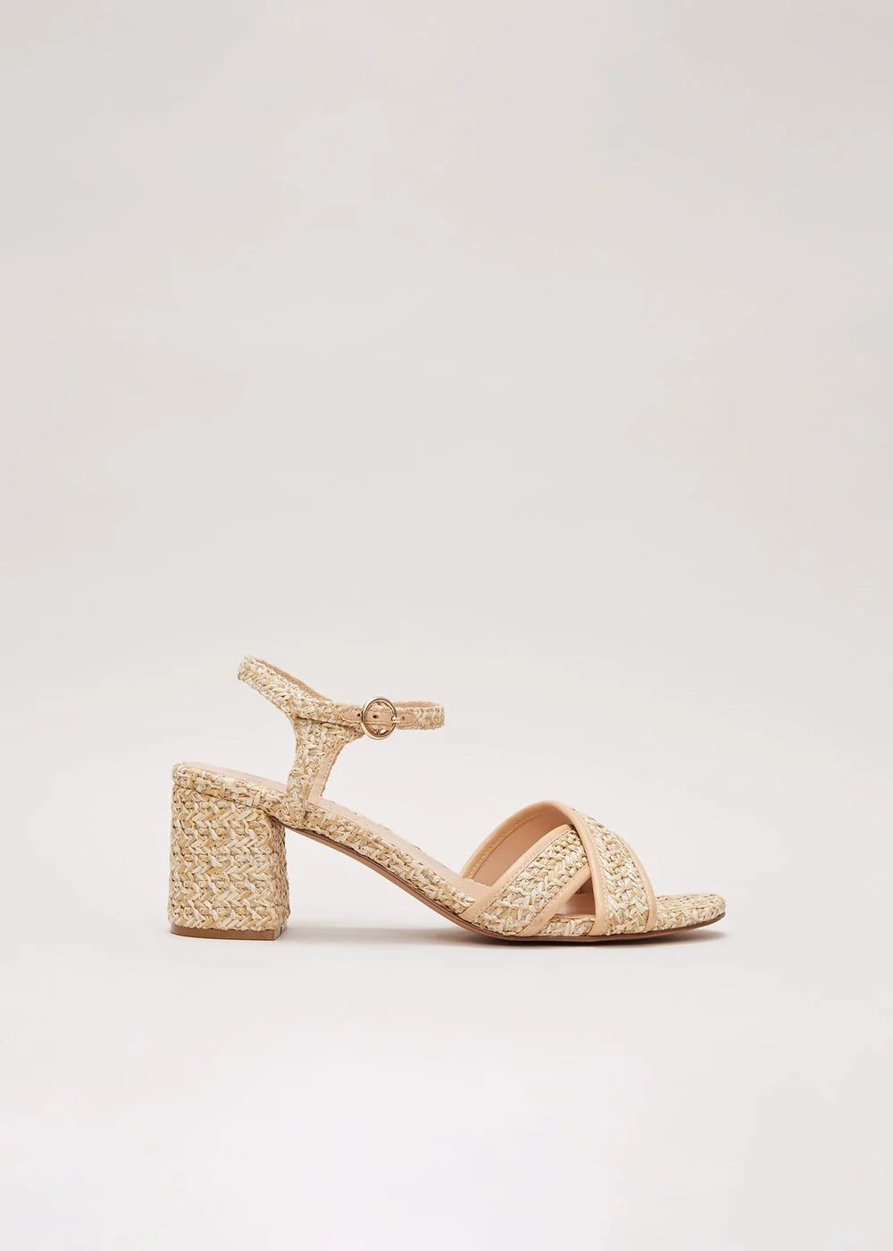 Raffia Block Heel | Phase Eight UK | | Phase Eight