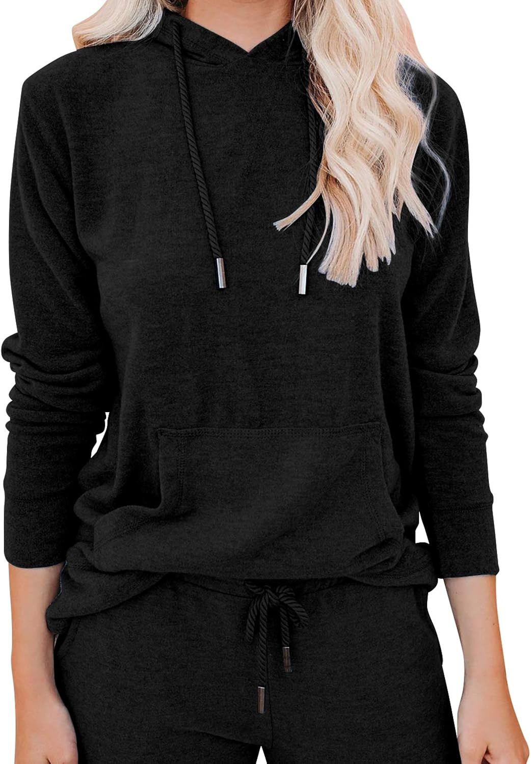 Lounge Sets for Women Two Piece Outfits Sweatsuits Sets Long Pant Loungewear Workout Athletic Tra... | Amazon (US)