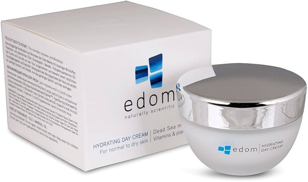 Edom Hydrating Day Cream 50ml, Anti Aging Face Moisturizer, Dead Sea Minerals, Skin Care | Amazon (US)