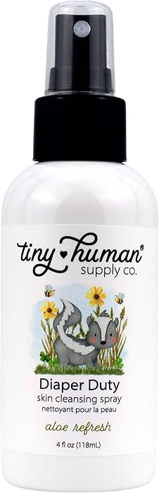 Diaper Duty Diaper Area Wash 4oz (1 Pack), Orange Blossom & Aloe, Gentle Cleansing Spray for Clot... | Amazon (US)