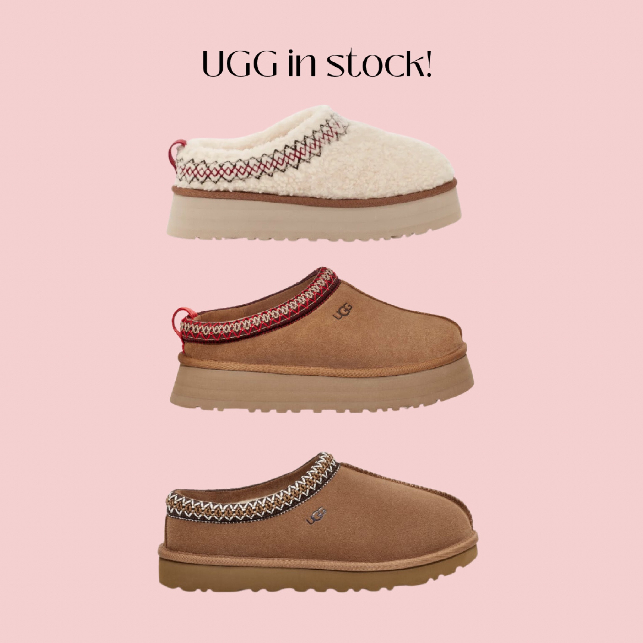 ugg in stock!!✨ 

#LTKshoecrush #LTKstyletip #LTKSeasonal