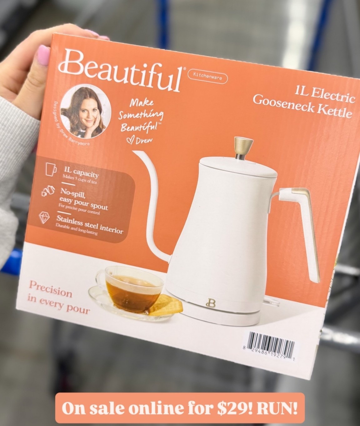 This kettle at Walmart is so pretty and I love that it’s stainless steel inside, no plastic! 

#LTKmorningroutine #LTKmomlife #LTKdayinmylife