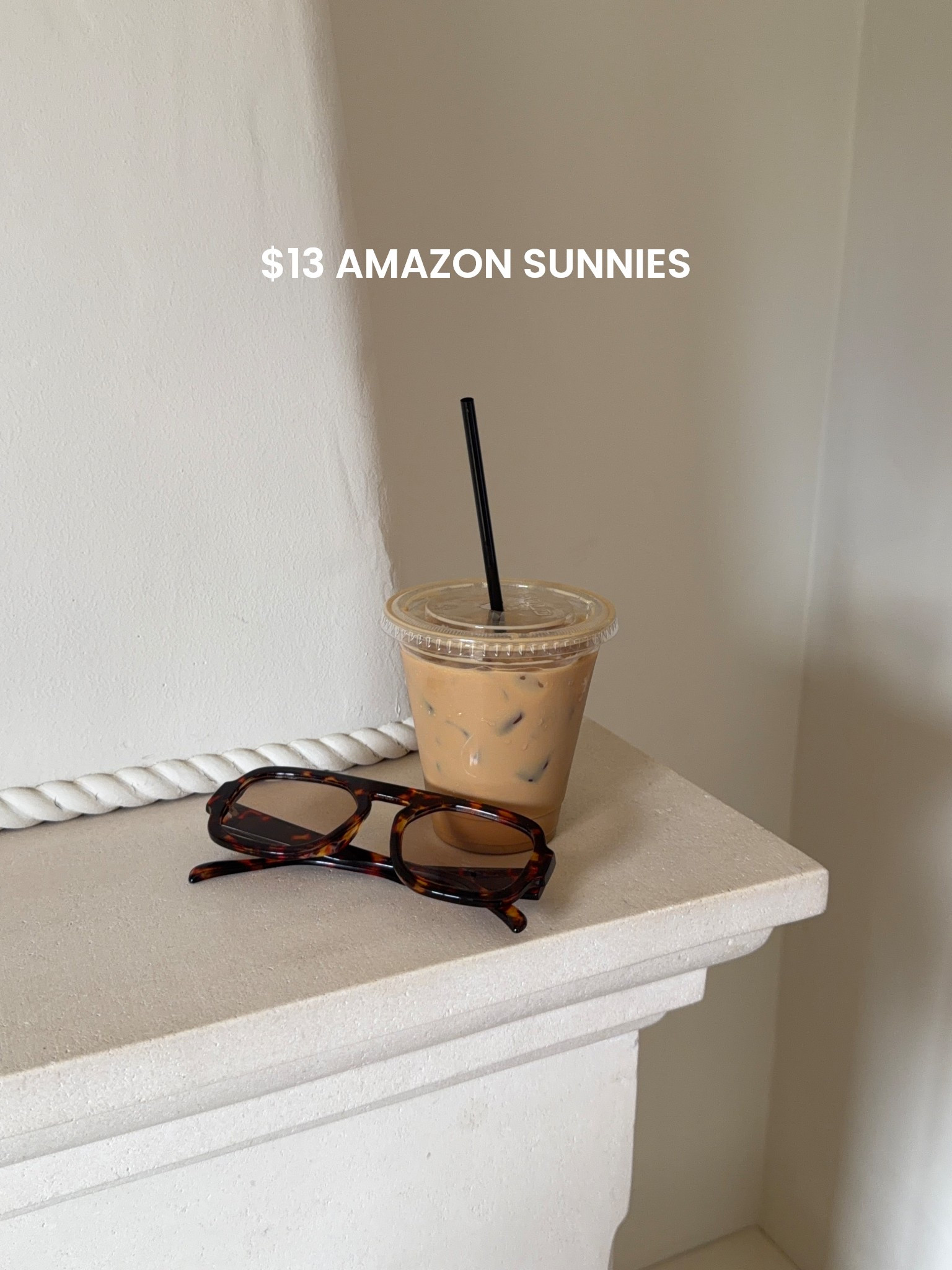 Loving these Amazon sunglasses they’re such a perfect size and shape I love the versatility, cheap, and they work really well at blocking sun. I love that the frames aren’t too dark also! 


#sunglasses #amazonfashion #amazon