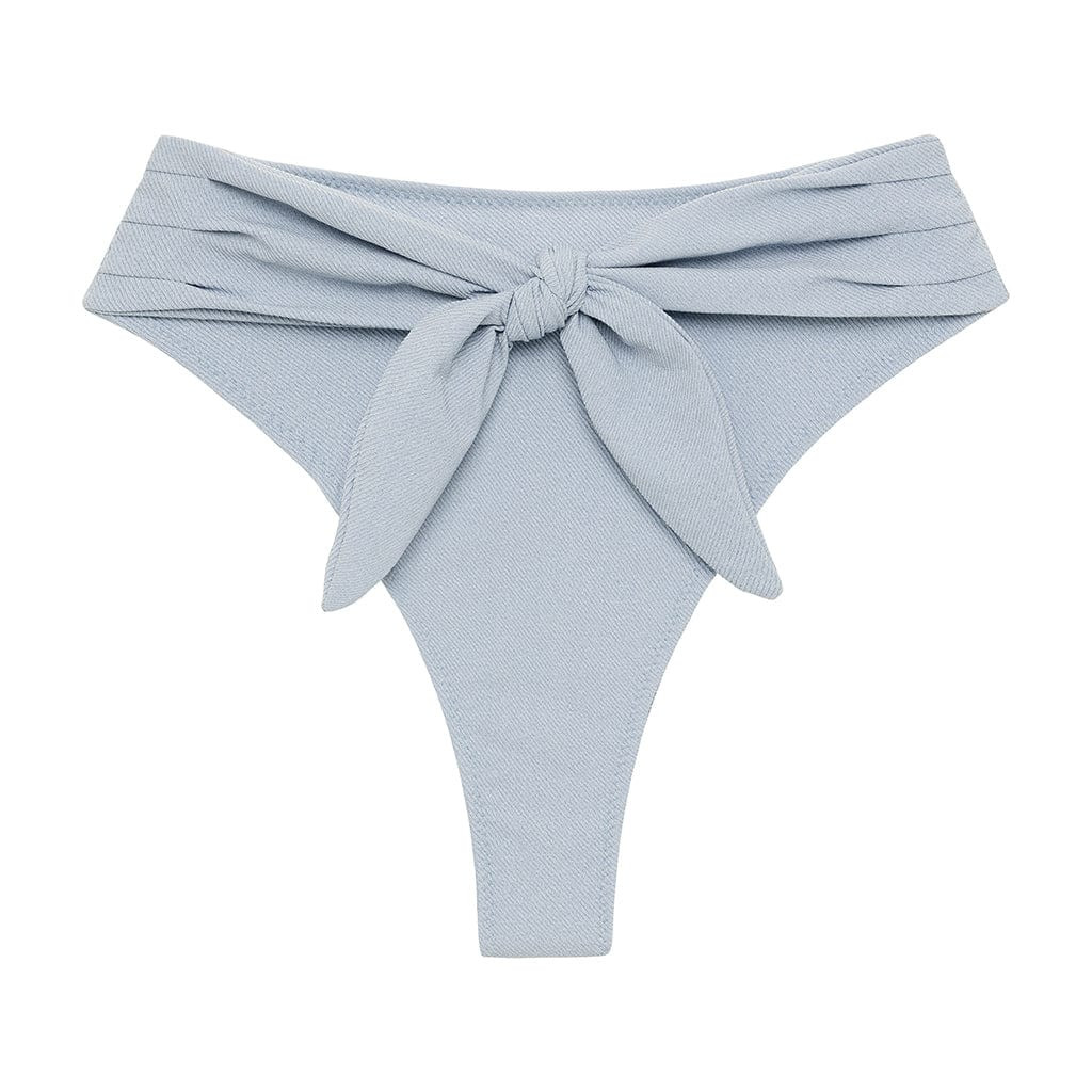 Light Denim Paula Tie-Up Bikini Bottom | Montce