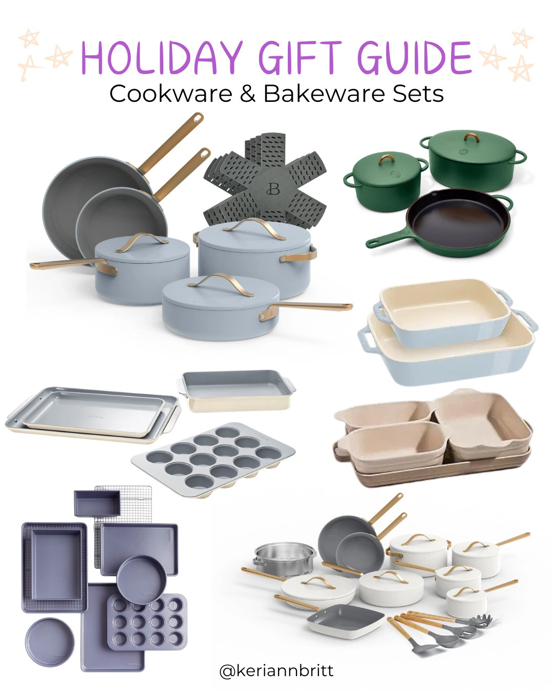 2024 Holiday Gift Guide - cookware and bakeware sets 

2024 gifts / Christmas gift / presents for everyone / gift guide / holiday gift / Christmas gift guide / gifts for him / gifts for her / popular holiday gifts / kitchen set / pots and pans / gifts for bakers / gifts for cooks / gifts for home / kitchen gifts / great jones / baking sheet / staub / beautiful at Walmart / Drew Barrymore 

#LTKFamily #LTKGiftGuide #LTKHome