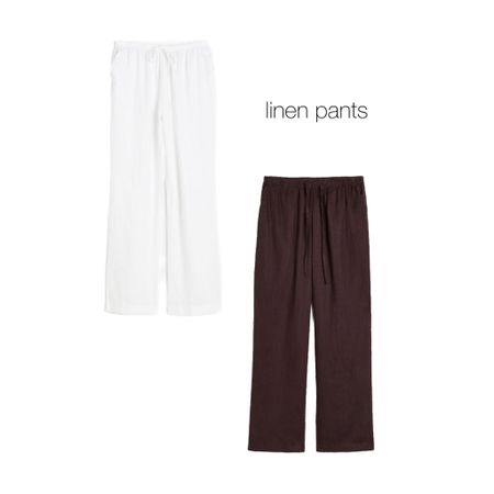 Spring , spring essentials, spring fashion , spring 2023, linen pants, brown, white, top, H&M, H&M top, H&M corset , basics, basics H&M 

#LTKunder50 #LTKstyletip #LTKfit