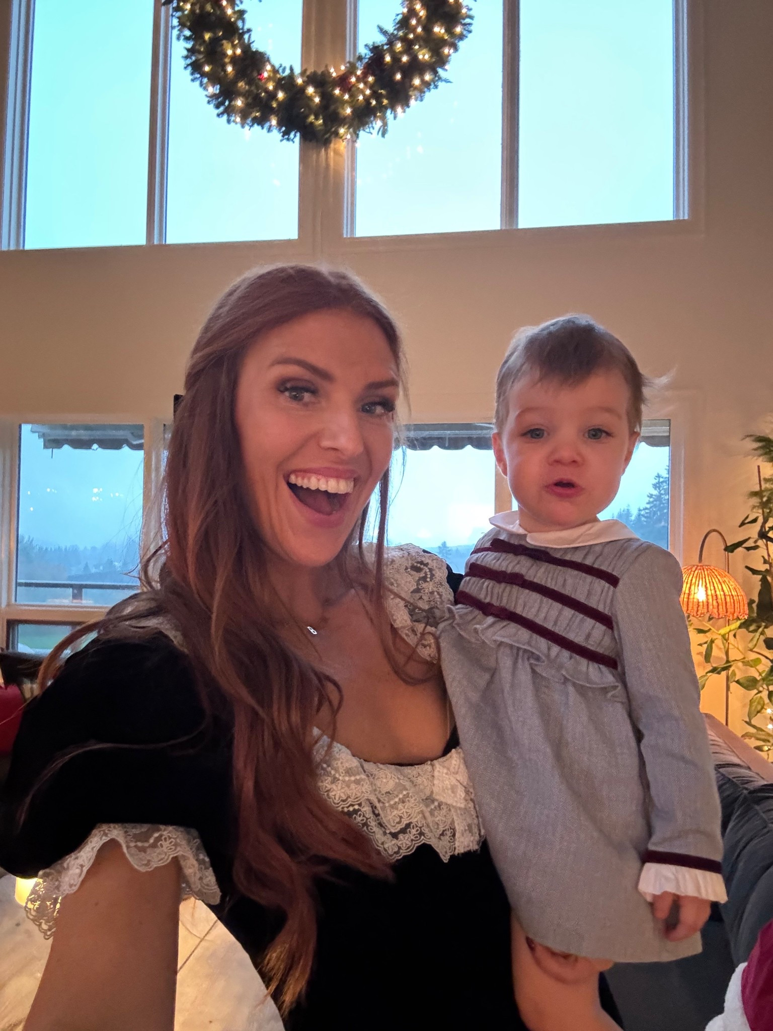 The black velvet dress i wore for Christmas family photos 

#LTKHoliday #LTKSeasonal