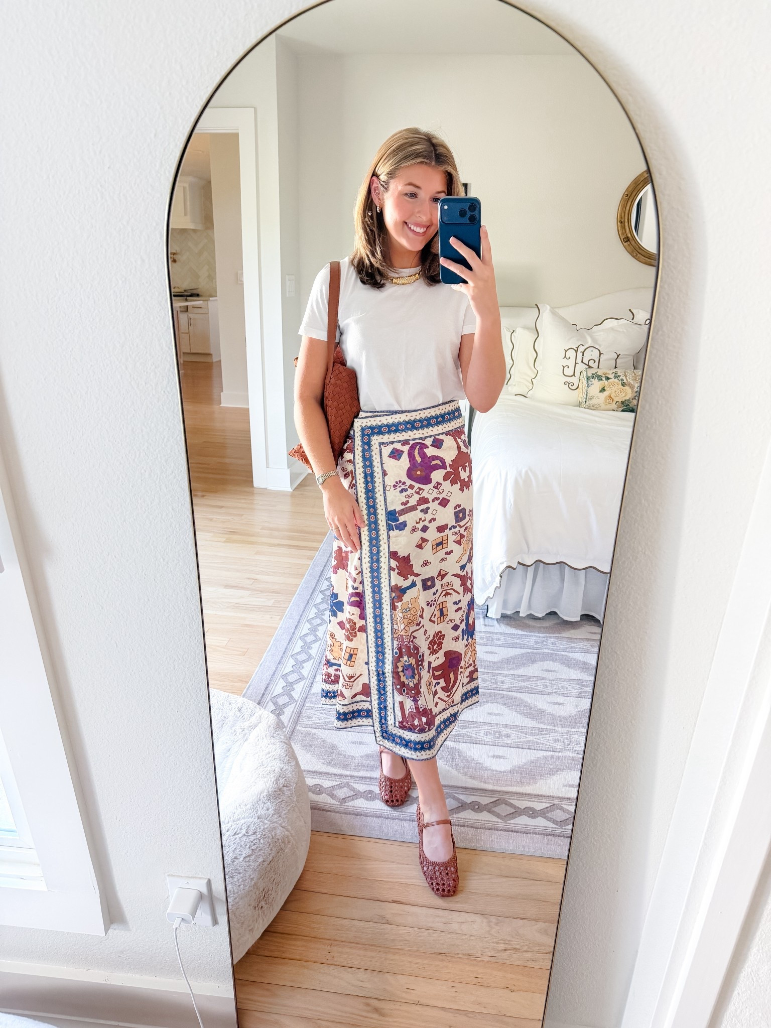 Outfit for church this morning! Wearing an XS in top and S in skirt!