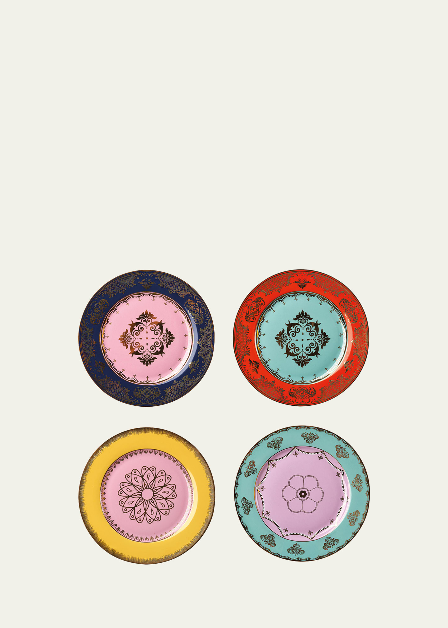 POLSPOTTEN Grandpa Side Plates, Set of 4 | Bergdorf Goodman